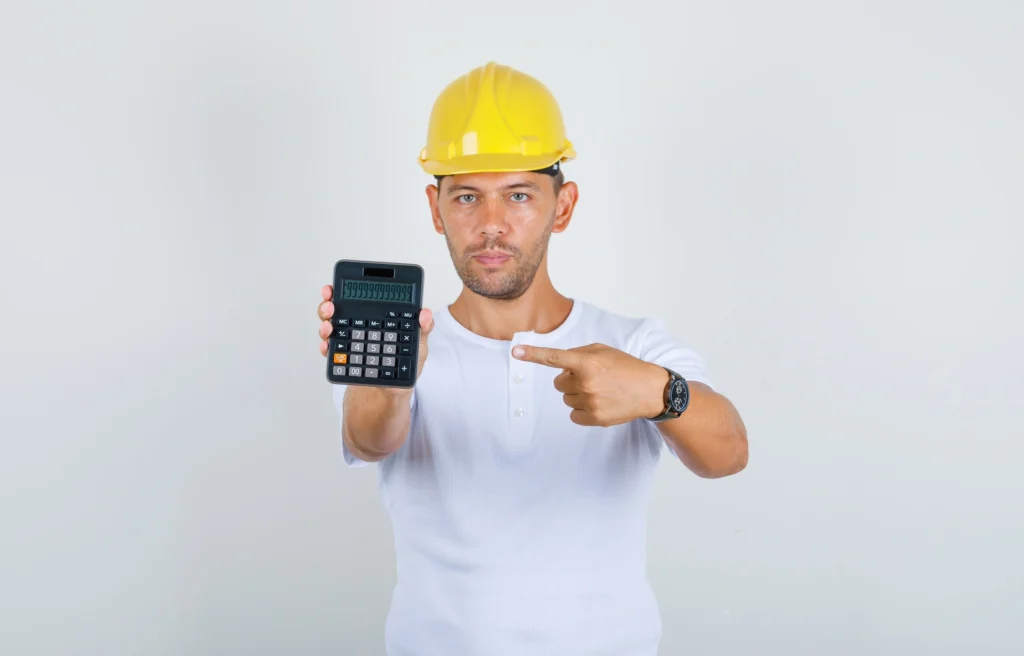 Concrete floor calculator